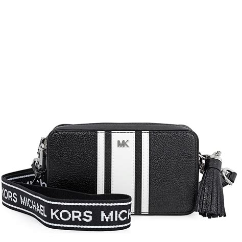 michael kors camera bag white|Michael Kors snapshot bag.